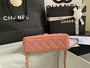 Chanel Kelly Shopper Pink Gold Bag 13x19x7cm - 2