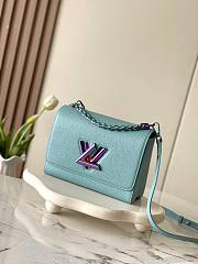 Louis Vuitton LV Twist MM Blue 23 x 17 x 9.5 cm - 1