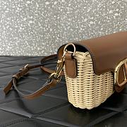 Valentino Garavani Locò Bag Brown 22x9x17cm - 4