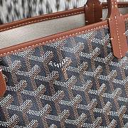 Goyard Pet Carry bag Brown 33.5x27x15cm - 6