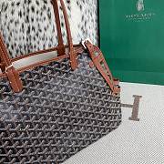 Goyard Pet Carry bag Brown 33.5x27x15cm - 3