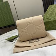 Gucci GG Medium Wallet Beige 11x9.5x3cm - 5