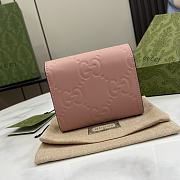 Gucci GG Medium Wallet Pink 11x9.5x3cm - 4