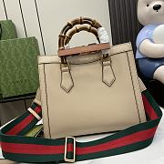 Gucci Diana Small Tote Bag Light Beige 27x24x11cm - 2