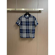 Burberry Check-pattern Cotton T-shirt - 1