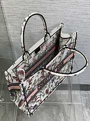 Dior Large Book Tote White Multicolor Herbarium 42 x 35 x 18.5 cm - 3