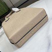 Gucci GG Super Mini Bag With Strap Beige 15x20x5cm - 5