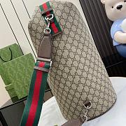 Gucci Top Handle GG Duffle Bag 25x47x26cm - 5