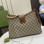 Gucci Padlock GG Medium Shoulder Bag Brown 32.5x24x5.5cm - 2