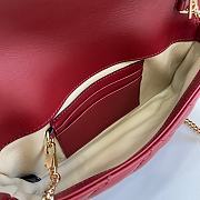 Gucci GG Marmont Mini Bag Red White 21x12x5cm - 3