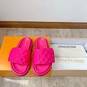 Louis Vuitton LV Pool Pillow Flat Comfort Mule Pink - 1