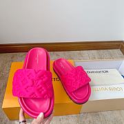 Louis Vuitton LV Pool Pillow Flat Comfort Mule Pink - 4