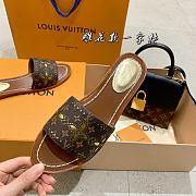 Louis Vuitton LV Lock It Flat Mules Brown - 4