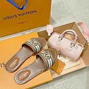 Louis Vuitton LV Lock It Flat Mules Green - 4