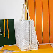 Goyard Anjou GM Bag White 40x20x34cm - 5