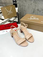 Christian Louboutin Miss Jane 55mm Beige Sandal - 2