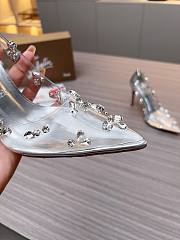 Christian Louboutin Degraqueen Pump PVC Iridescent Silver 10cm - 5