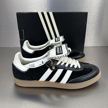 Wales Bonner x Adidas Pony Samba Black Sneaker