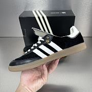 Wales Bonner x Adidas Pony Samba Black Sneaker - 5