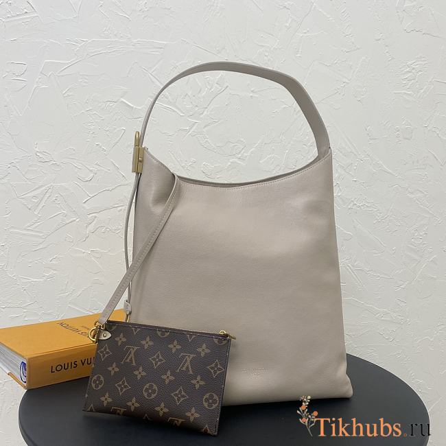 Louis Vuitton LV Low Key Hobo MM Grey 31 x 35 x 18 cm - 1