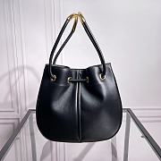 Dior Medium Nolita Bag Black Calfskin 27x25x5cm - 4