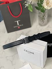 Celine Belt Black 2.5cm - 1