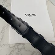 Celine Belt Black 2.5cm - 4