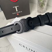 Celine Belt Black 2.5cm - 3