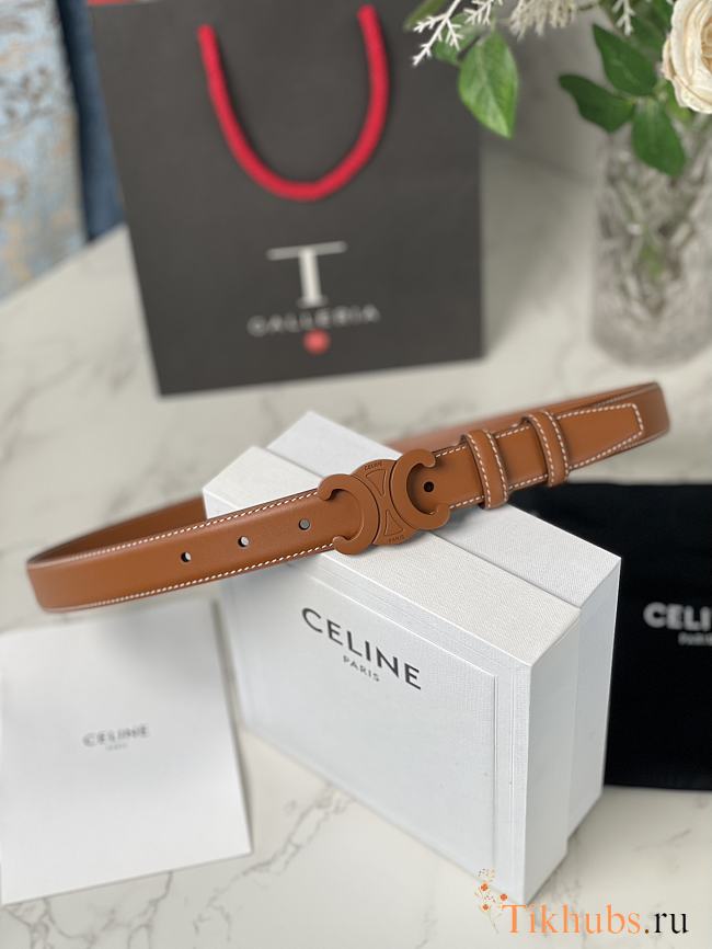 Celine Belt Brown 2.5cm - 1