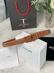 Celine Belt Brown 2.5cm - 1