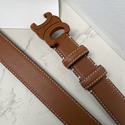 Celine Belt Brown 2.5cm - 4