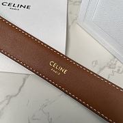 Celine Belt Brown 2.5cm - 2