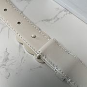 Celine Belt White 2.5cm - 4