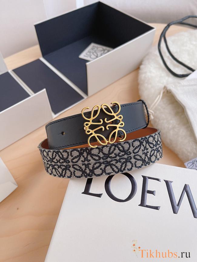 Loewe Black Brown Belt 3.2cm - 1