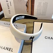 Chanel White Headband - 2