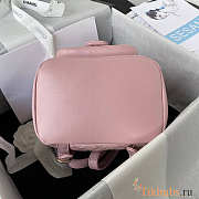 Chanel Backpack Pink 18x18x12cm - 5