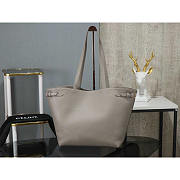 Celine Medium Cabas Cuir Triomphe Grey 54x29.5x15cm - 4