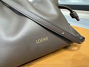 Loewe Mini Flamenco Clutch Bag Brown 23.9x18x9cm - 2