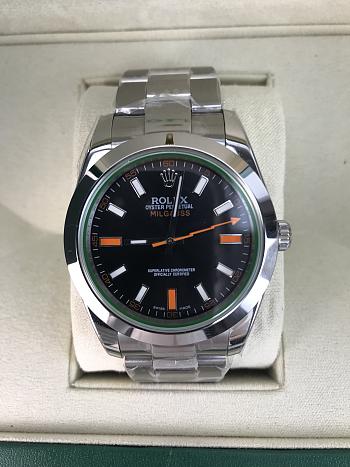 Rolex Milgauss Watch Black 40mm