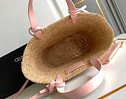 Celine Triomphe Basket Shoulder Bag Pink 21.5x22x13cm - 5