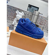 Louis Vuitton LV Trainer Maxi Sneaker Blue - 1