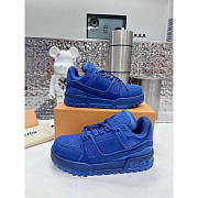 Louis Vuitton LV Trainer Maxi Sneaker Blue - 3