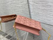 Dior Caro Every Pouch Rose 19x14x3cm - 3