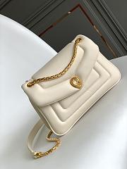 Bvlgari Serpenti Bag Calfskin White 22.5x15x7cm - 1