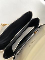 Bvlgari Serpenti Bag Calfskin White 22.5x15x7cm - 3