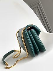 Bvlgari Serpenti Bag Calfskin Green 22.5x15x7cm - 3