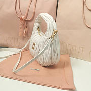 Miu Miu Wander White Bag 20x17x6cm - 5