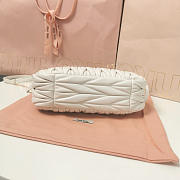 Miu Miu Wander White Bag 20x17x6cm - 4