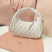 Miu Miu Wander White Bag 20x17x6cm - 3