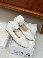 Dior Ballet Shoes White - 4